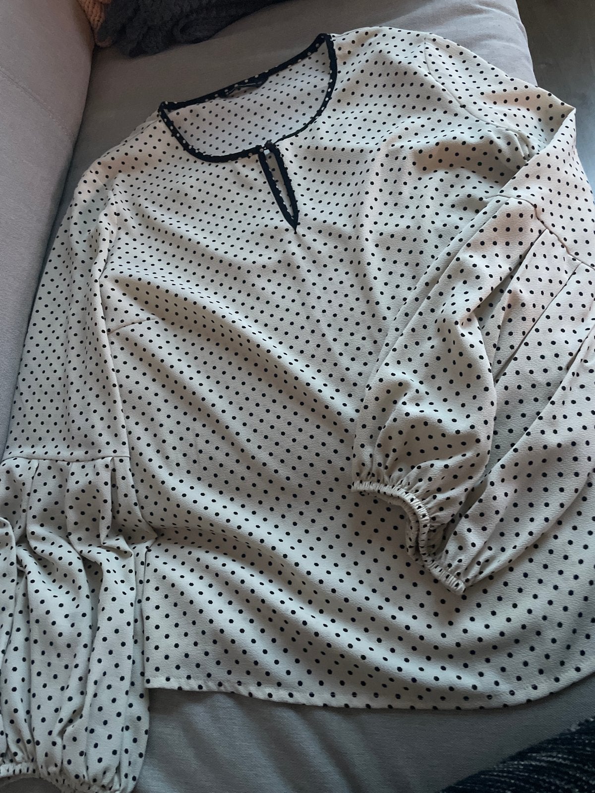 Summum Woman Blouse met Polka Dots - Maat 42, Ophalen of Verzenden, Zo goed als nieuw, Maat 42/44 (L), Overige kleuren