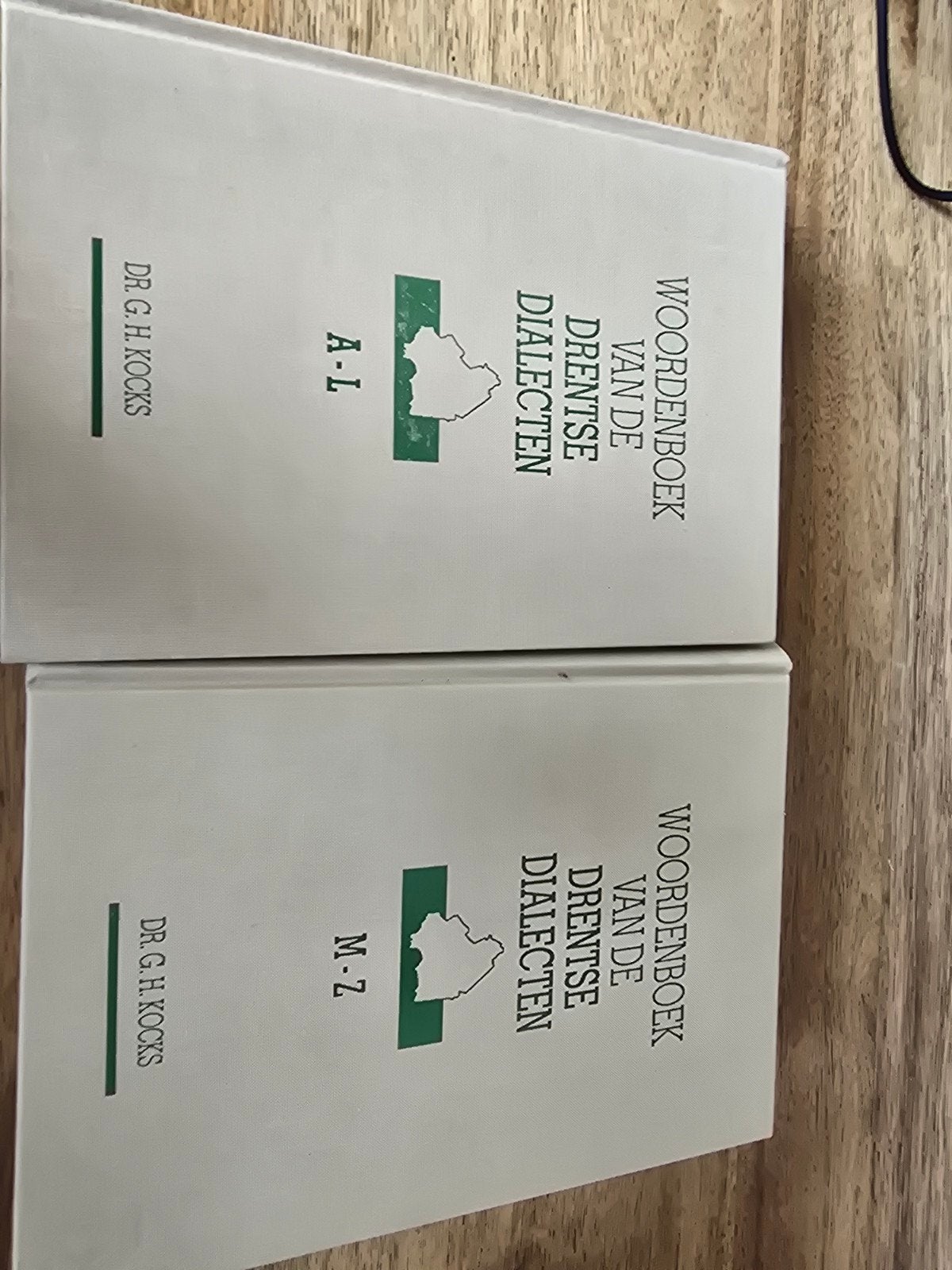 Woordenboek van de Drentse Dialecten (2 delen), Ophalen of Verzenden, Zo goed als nieuw, Dr. G.H. Kocks, Overige uitgevers