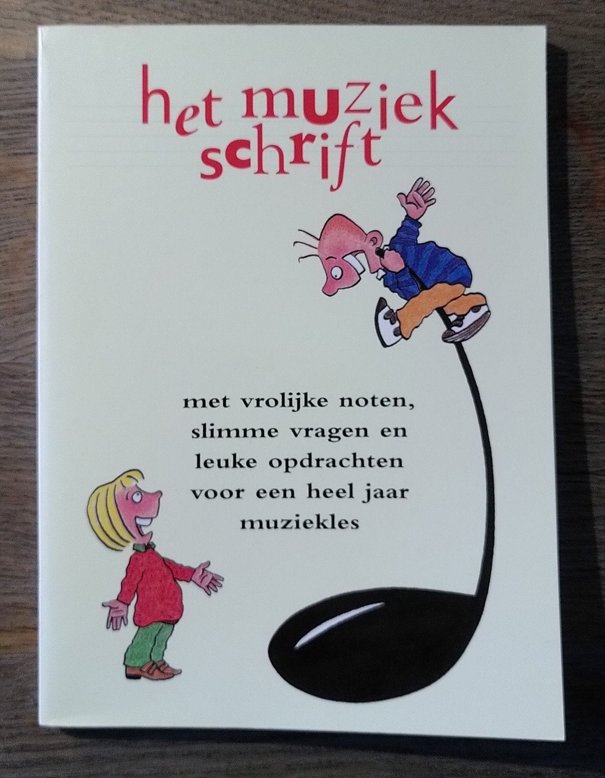 M. Jaspers - Het muziekschrift, Ophalen of Verzenden, Zo goed als nieuw, M. Jaspers