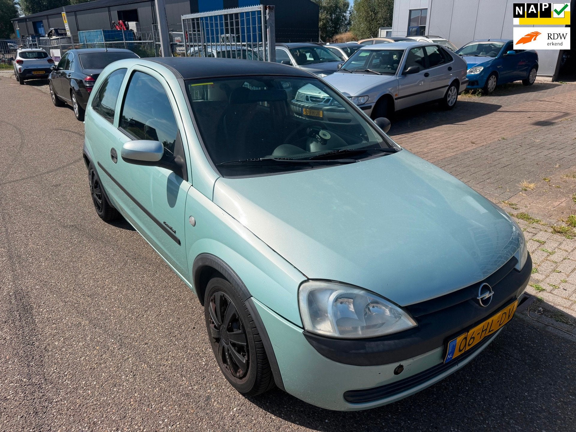 Opel Corsa 1.4-16V Comfort l Automaat, Auto's, 450 kg, 4 cilinders, 1389 cc, Origineel Nederlands