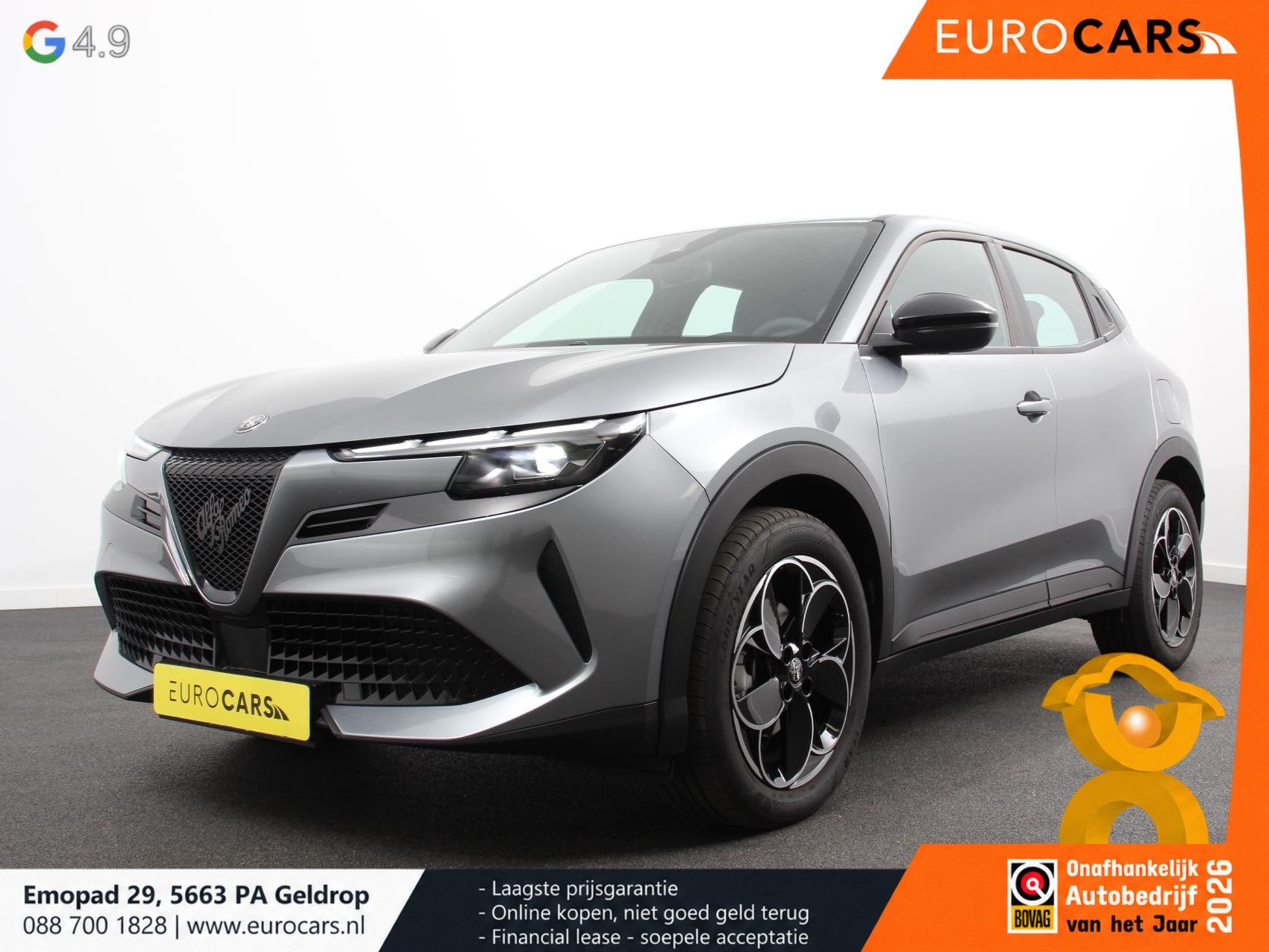 Alfa Romeo Junior Elettrica Automaat 156PK Adaptieve Cruise, Auto's, 413 km, Stof, Gebruikt, SUV of Terreinwagen