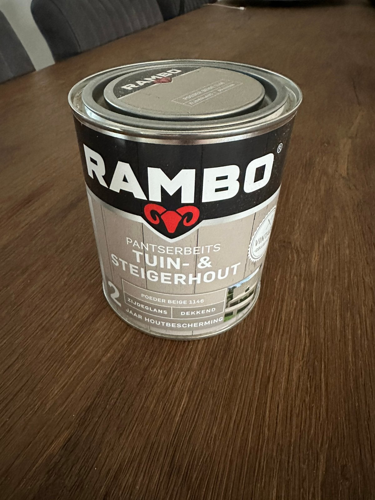 Beige tuinbeis, Ophalen, Beige, Nieuw, Beits
