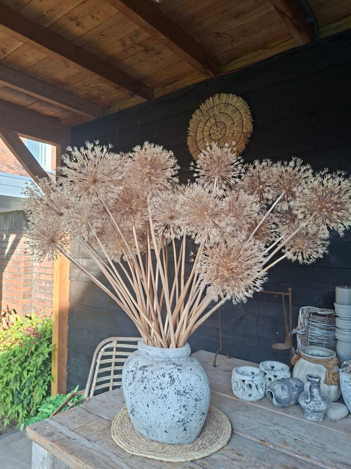 droogbloemen, Ophalen, Zo goed als nieuw