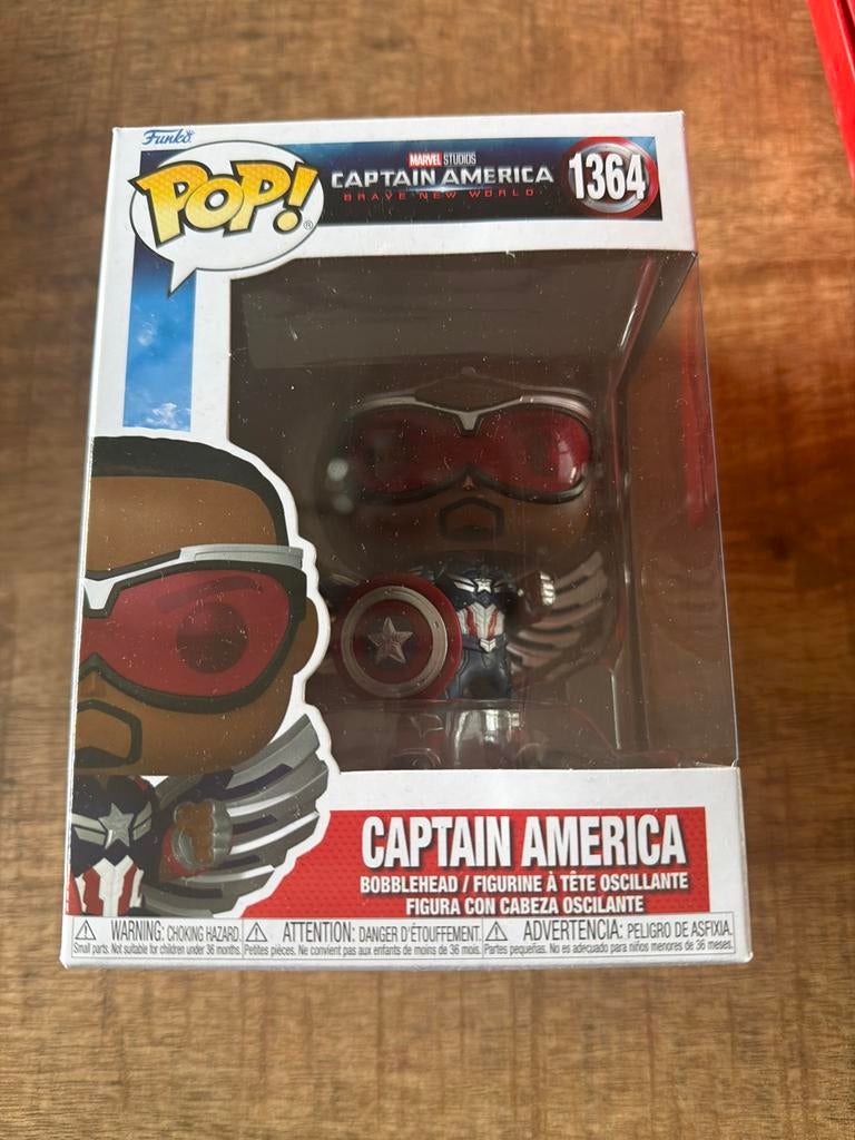Funko Pop! Captain America (Brave New World) #1364, Ophalen of Verzenden, Nieuw