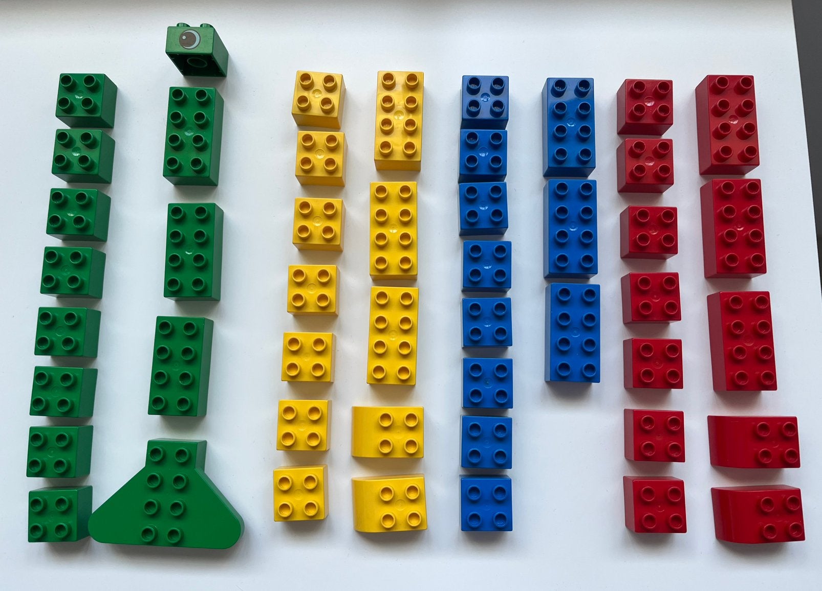 LEGO Duplo 1086 set compleet zonder doos/verpakking, Gebruikt, Overige thema's, Ophalen of Verzenden, Compleet