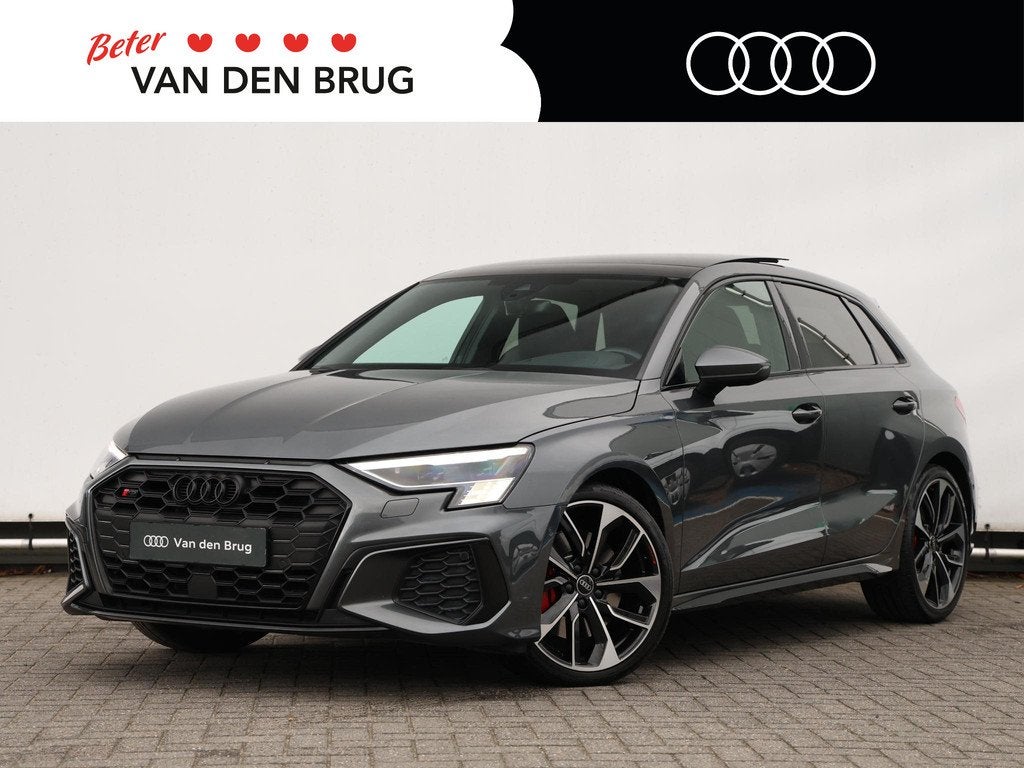 Audi S3 Sportback 2.0 TFSI quattro | Pano | Massage | HUD |, Auto's, Audi, Automaat, S3, Stof, Gebruikt