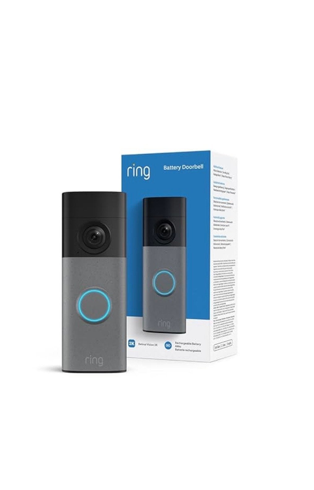 Ring Battery Deurbel - nieuwste generatie, Huis en Inrichting, Deurbellen, Nieuw, Draadloos, Ingebouwde camera, Ophalen of Verzenden