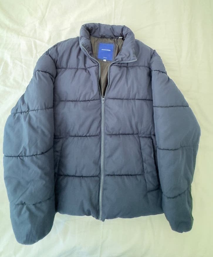 Jack & Jones Originals Puffer Jacket - Maat XL, Ophalen of Verzenden, Zo goed als nieuw, Maat 56/58 (XL), Blauw