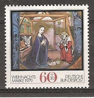 Duitsland Bund, Kerstmis, 1979., Ophalen of Verzenden, BRD, Postfris