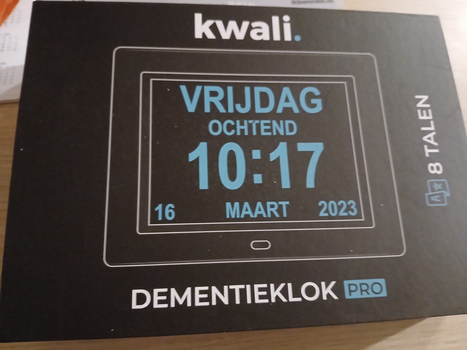 Dementie klok kwali, Ophalen, Overige typen
