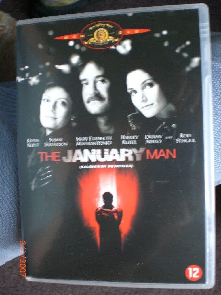 dvd The January Man Kevin Kline Rod Steiger Harvey Keitel Su, Engels, Nederlands, Ophalen of Verzenden, Zo goed als nieuw