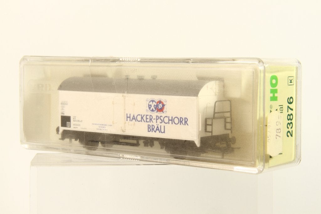 Trix International 23876 koelwagen Hacker-Pschorr Bräu, Ophalen, Gelijkstroom, Trix, Wagon
