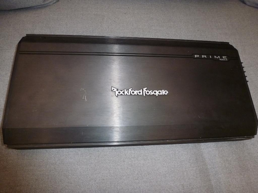 Rockford Fosgate 4 Kanaal Versterker, Auto diversen, Autospeakers, Ophalen, Gebruikt