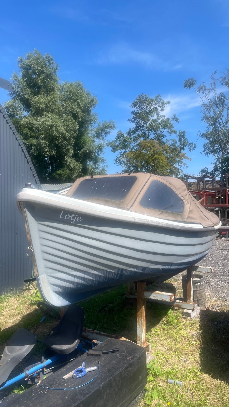 Arie wiegmans 16, Watersport en Boten, Vis- en Consoleboten, Gebruikt, Overige merken, Viertaktmotor, Diesel, Tot 10 pk, Binnenboordmotor