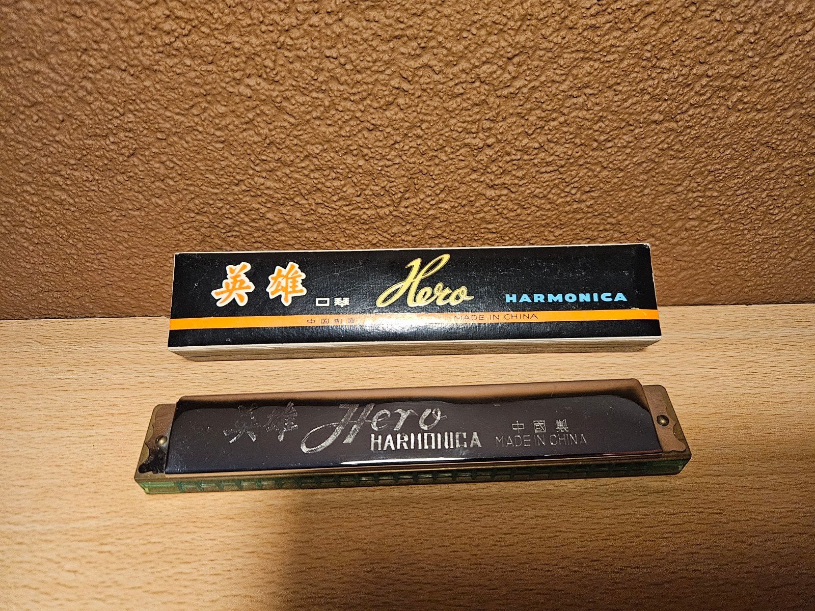 Hero mondharmonica in originele verpakking.Circa 50 jaar oud, Muziek en Instrumenten, Ophalen of Verzenden, Gebruikt
