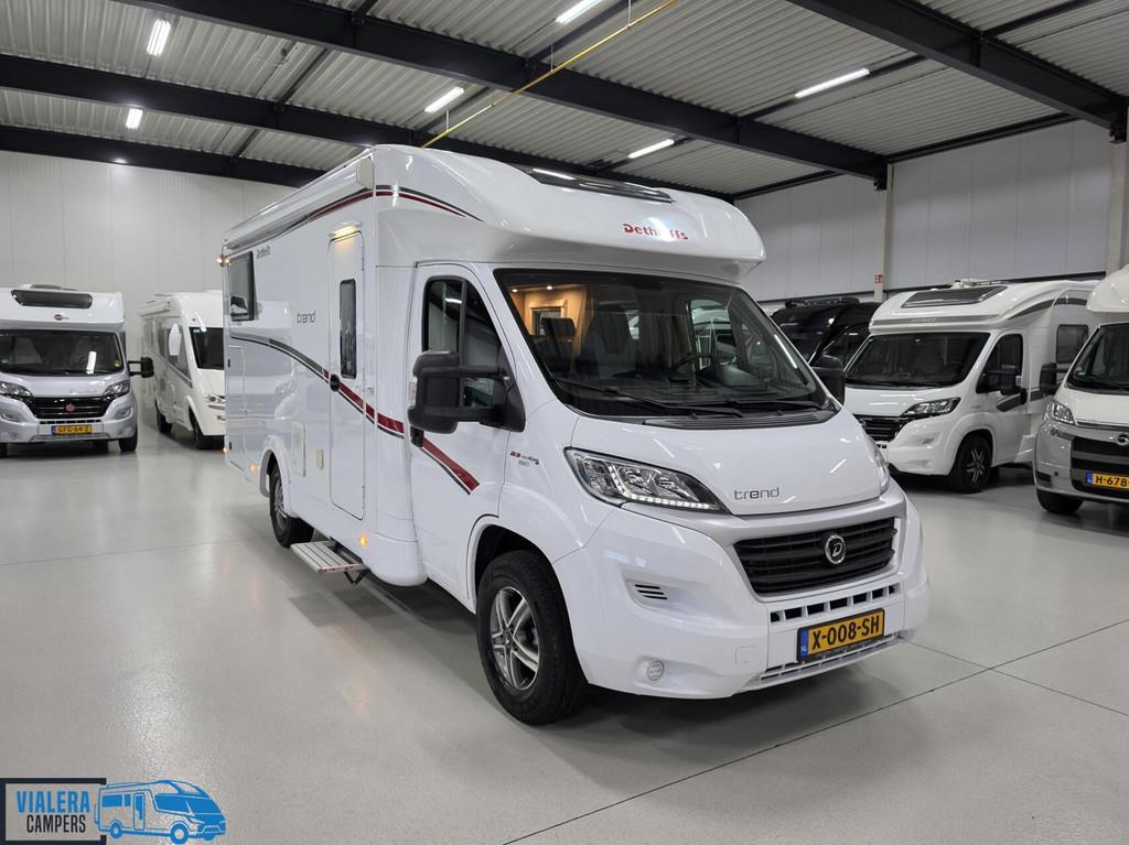 Dethleffs Trend T 6717* EURO 6* Lengtebedden* 41.698km, Tot en met 2, Bedrijf, Half-integraal, Handgeschakeld