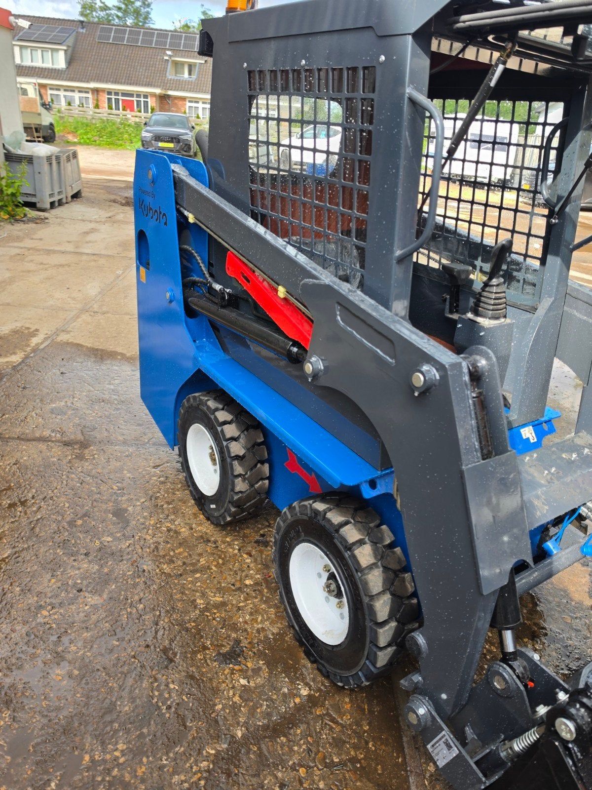 Nieuwe schranklader zeer robus kubota motor type bobcat s70, Ophalen of Verzenden, Wiellader of Shovel