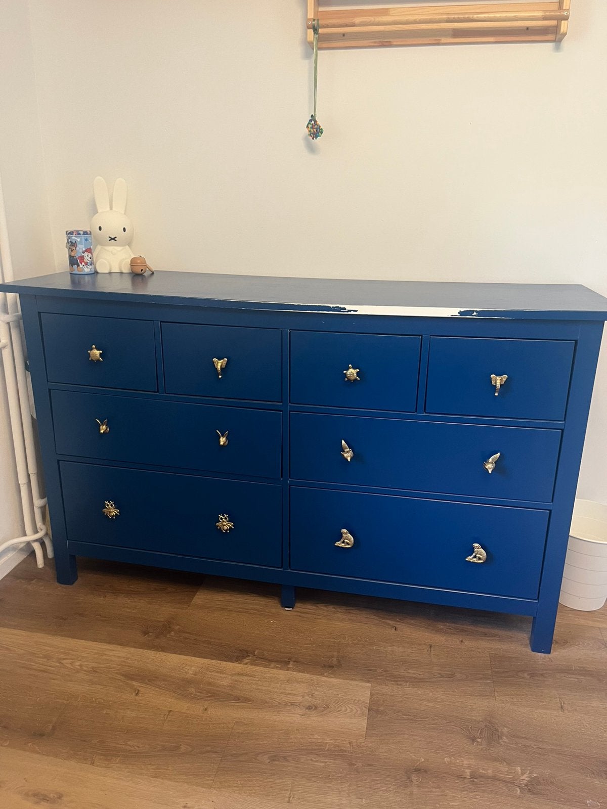 Hemnes Ikea Commode incl. Knoppen, Ophalen, Gebruikt, Overige materialen, 5 laden of meer