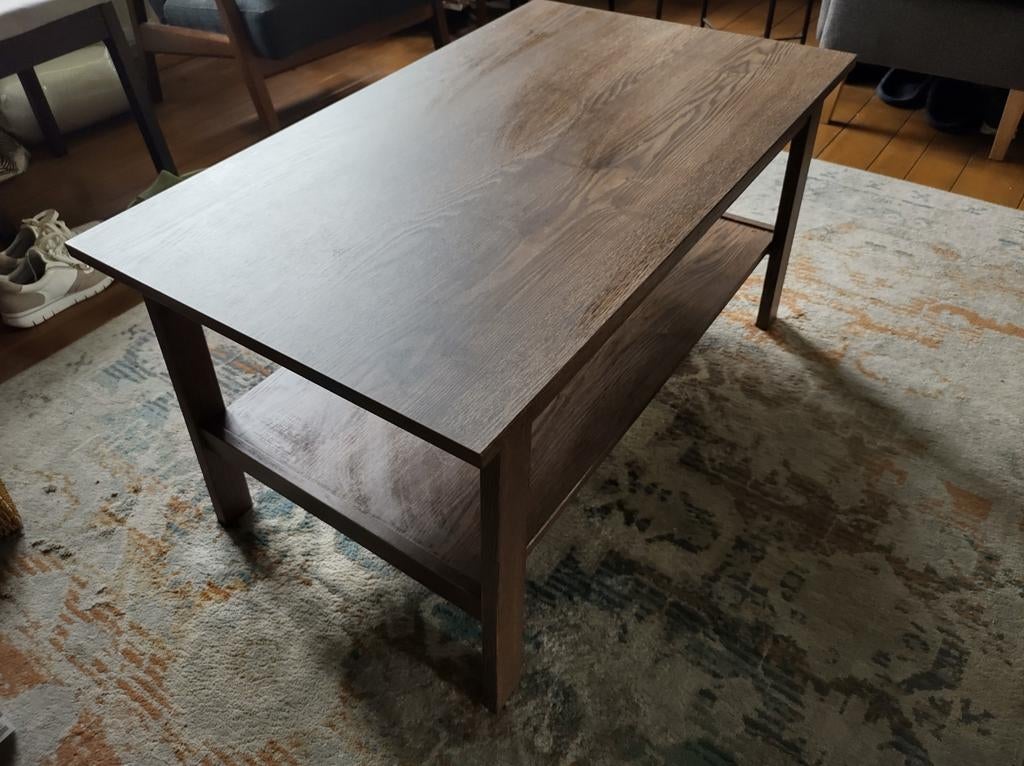 Salontafel, 100 tot 150 cm, Zo goed als nieuw, Minder dan 50 cm, Rechthoekig