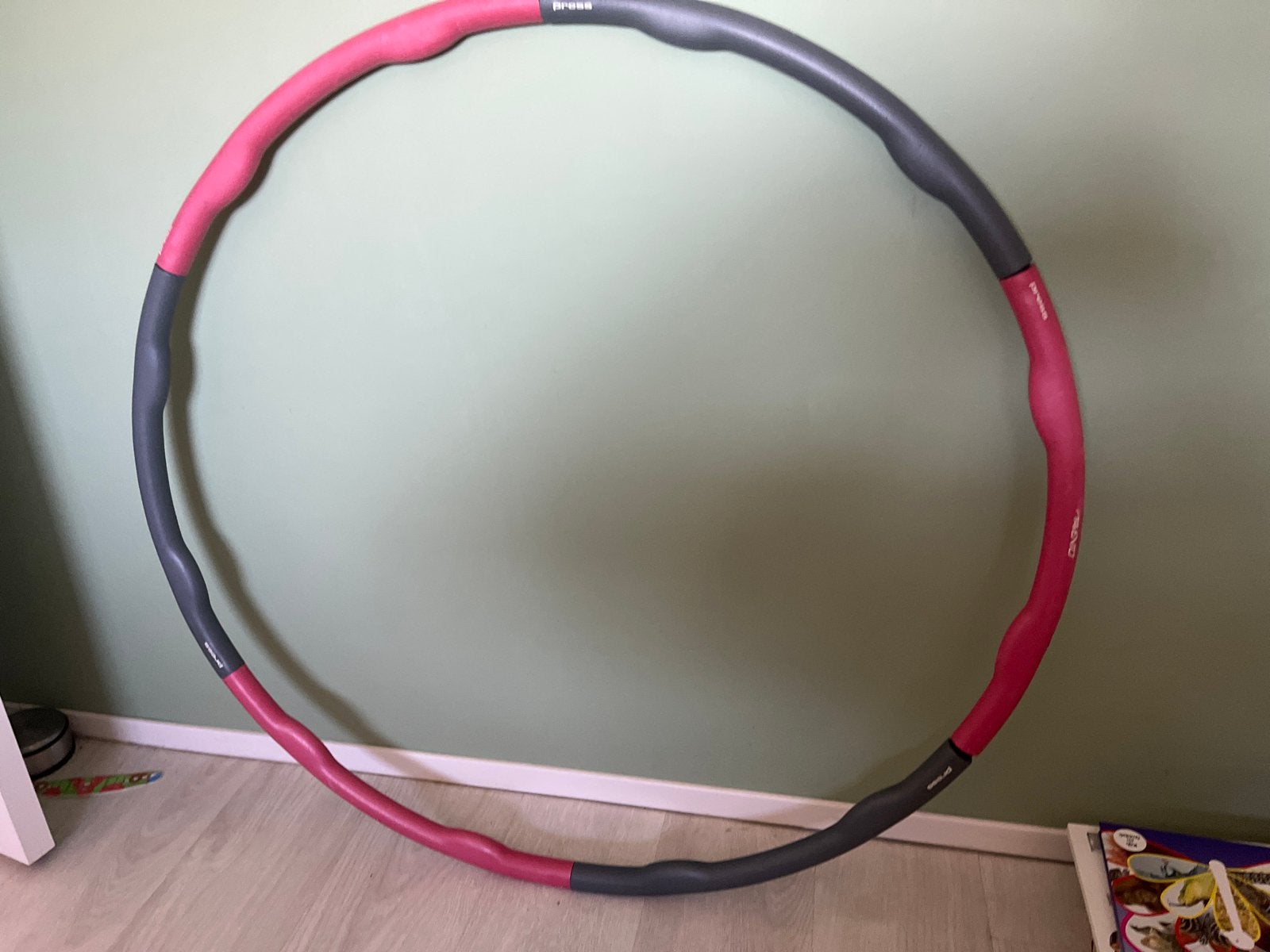 Sport hoepel - Fitness hoelahoep met gewicht, Ophalen of Verzenden, Met gewicht, Gebruikt, Fitness hoelahoep