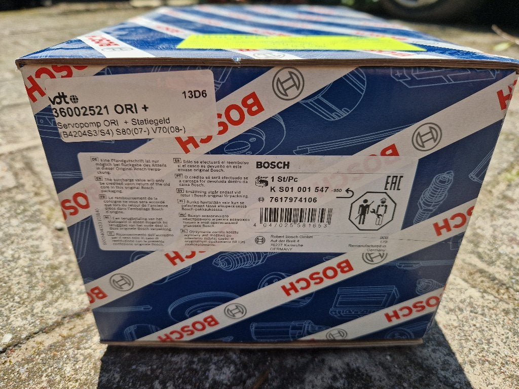 Bosch servopomp voor Volvo, Ophalen of Verzenden, Nieuw, Volvo