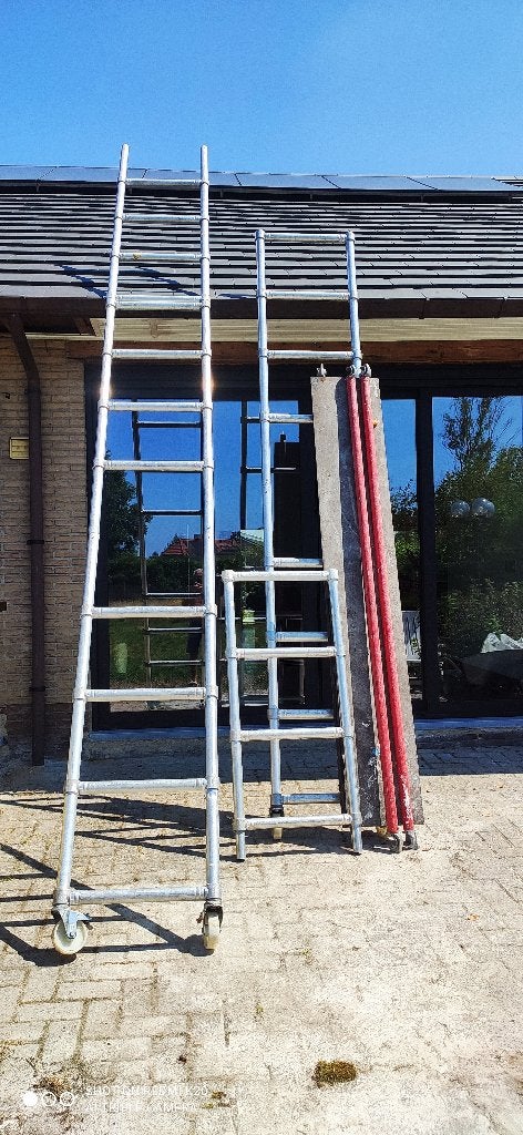 Steiger, Ophalen, Gebruikt, Rolsteiger of Kamersteiger, 2 tot 5 meter