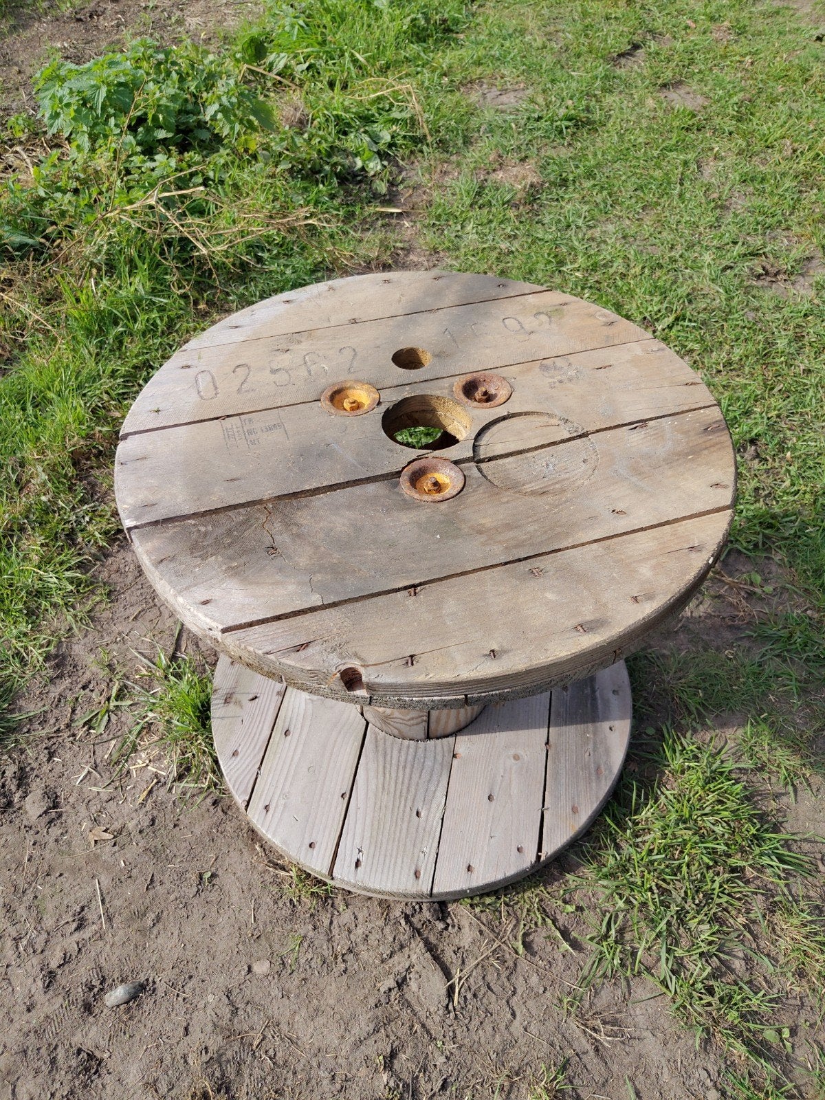 Houten kabelhaspel - ideaal als tuintafel, Ophalen, 50 – 75, Gebruikt, 50 tot 100 cm