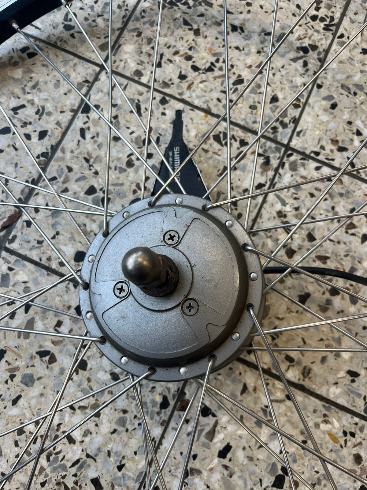 Elektrisch fietsvoorwiel met Accell R10 motor – 36V 250W, Ophalen of Verzenden, Zo goed als nieuw, Overige typen