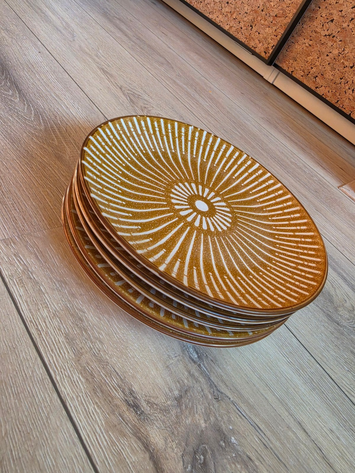 Xenos Yara Servies: Gele Ontbijtborden (5 stuks), Overige merken, Ophalen of Verzenden, Zo goed als nieuw, Bord(en)