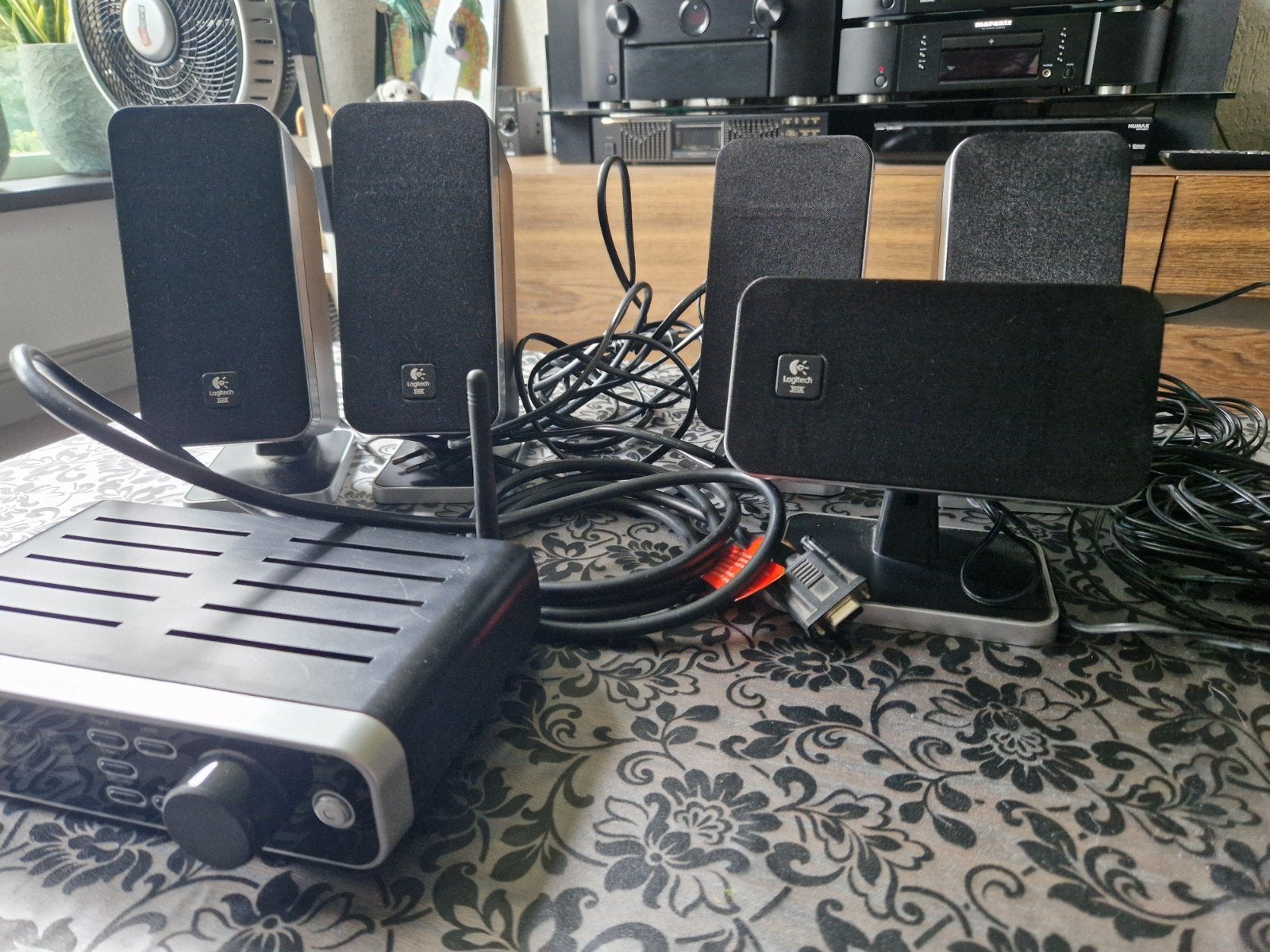 Logitech Z-5450 digitaal multimedia speaker system, Computers en Software, Pc speakers, Ophalen, Zo goed als nieuw