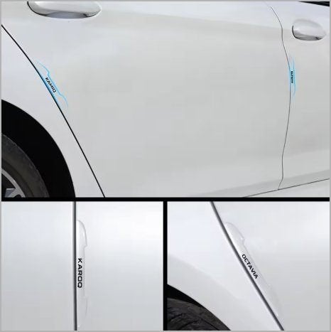Skoda Karoq | Portier beschrmers | Transparant, Auto-onderdelen, Ophalen of Verzenden, Nieuw, Skoda