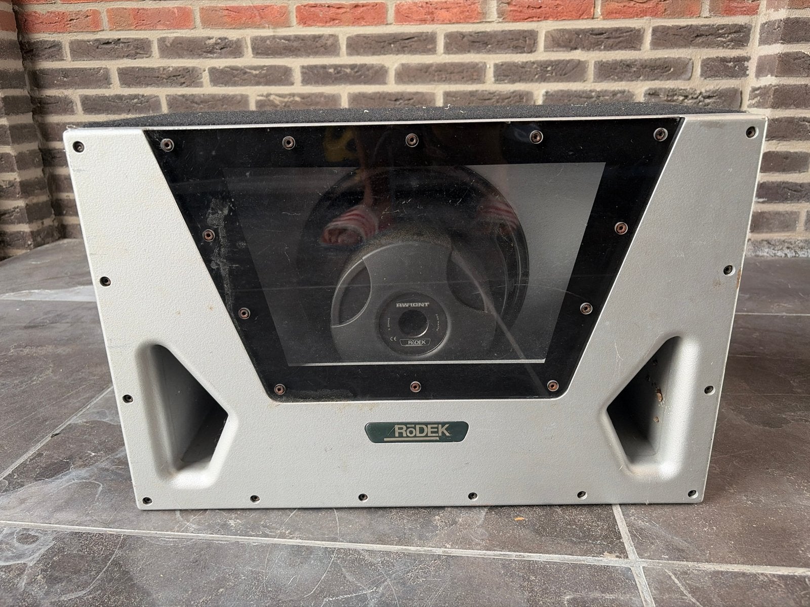 RoDEK RW10NT 250 Watt 3 Ohm Subwoofer, Gebruikt, Subwoofer, Ophalen, 150 watt of meer