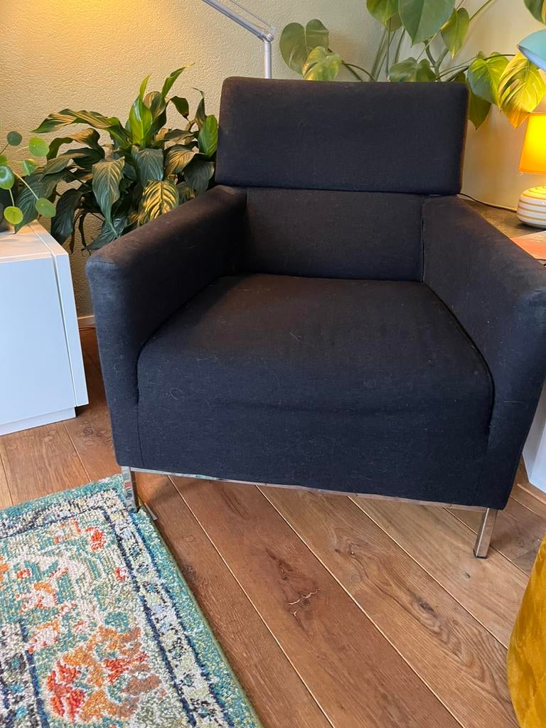 Design fauteuils Sur&Plus, Gebruikt, 75 tot 100 cm, Ophalen of Verzenden, Stof