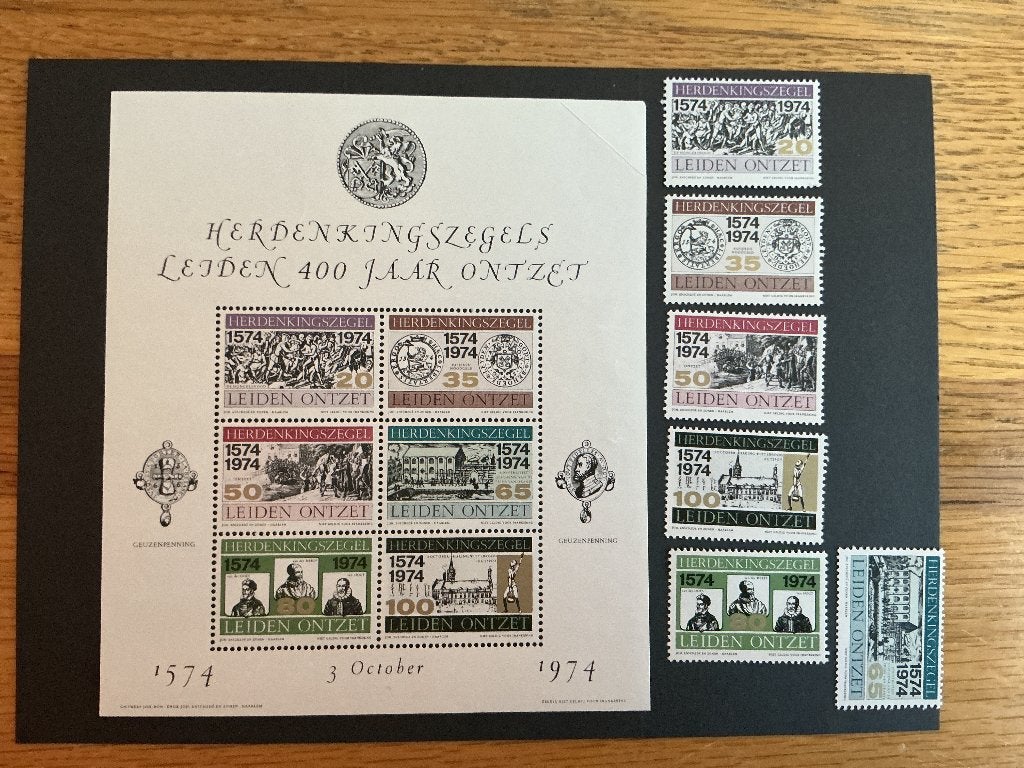 Herdenking velletje !einden ontzet, Verzenden, Na 1940, Postfris
