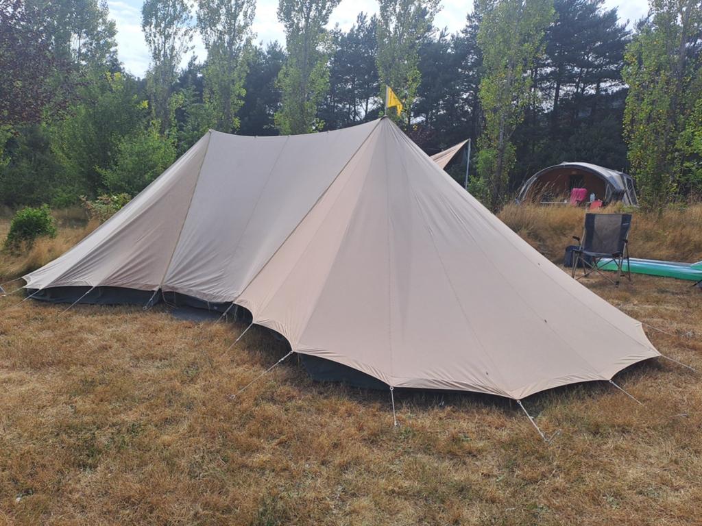 Erdman Schmidt familietent - AFGEPRIJSD, Caravans en Kamperen, Ophalen