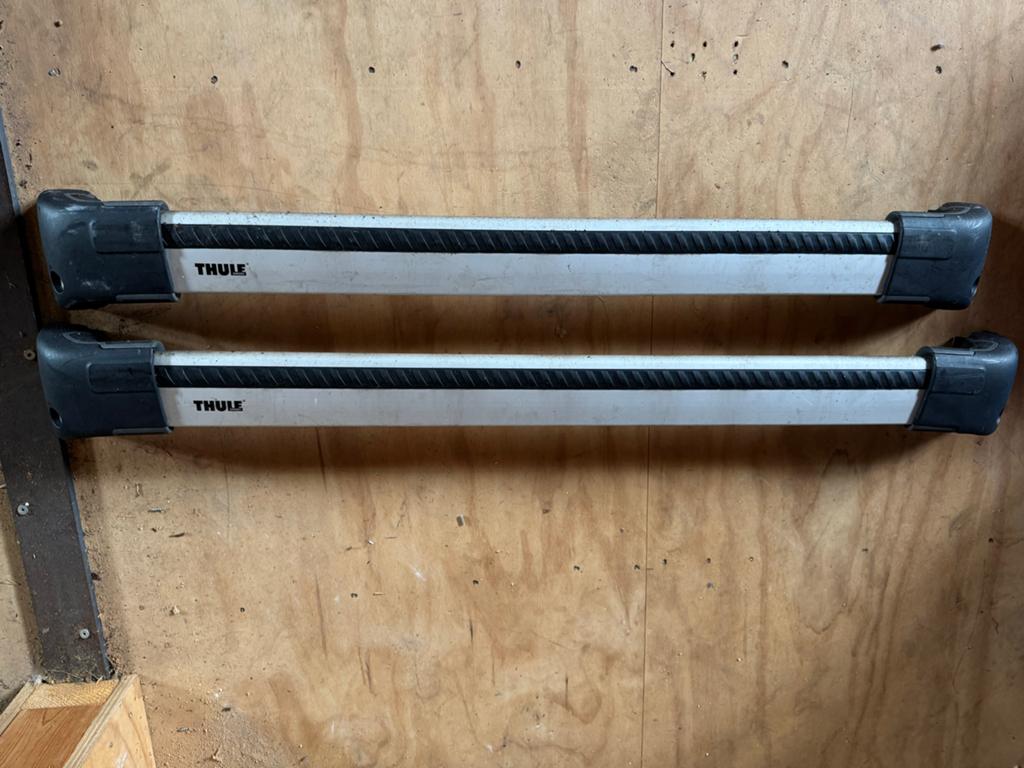Thule wingbar Edge dakdrager C-klasse combi (S205), Auto diversen, Dakdragers, Gebruikt, Ophalen