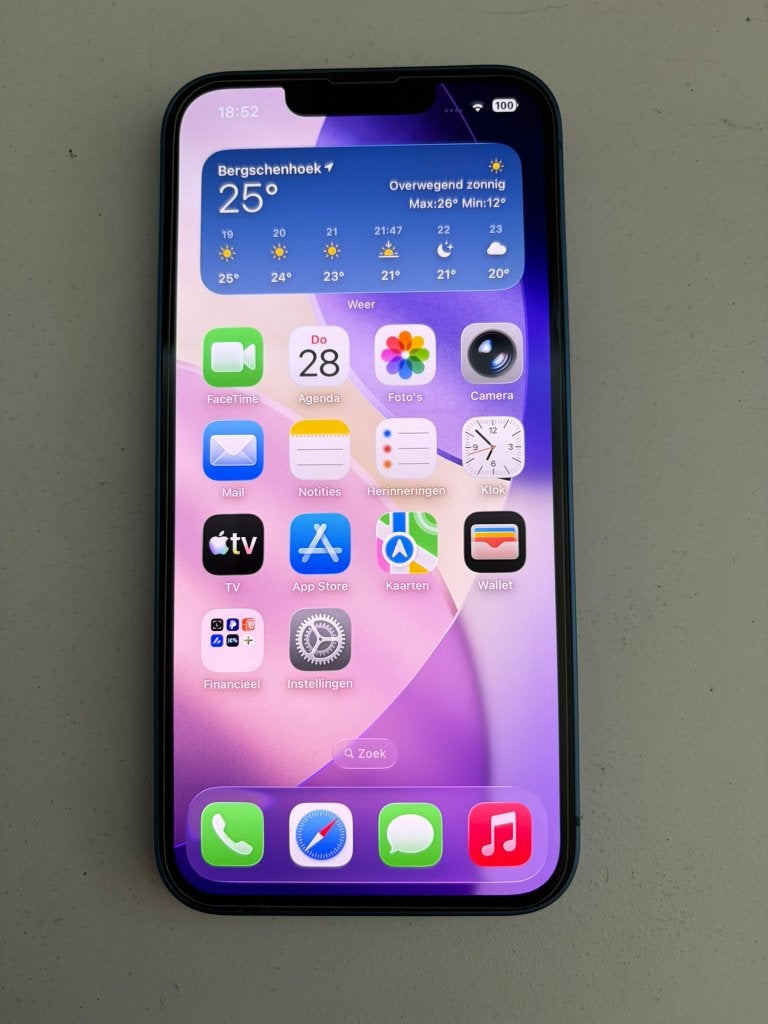 Apple iPhone 13 – Blauw 128GB, Telecommunicatie, Mobiele telefoons | Apple iPhone, Ophalen, 128 GB, Blauw, IPhone 13
