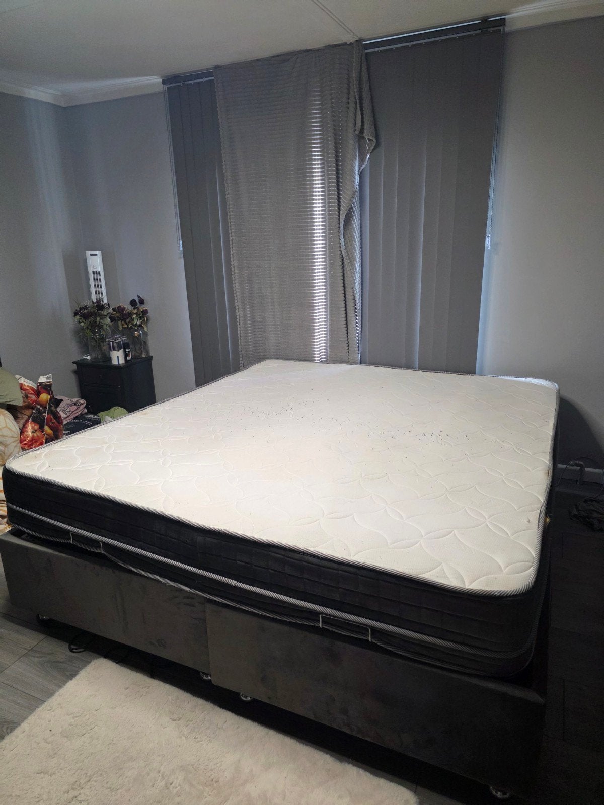 GRATIS boxspring 180x200, Huis en Inrichting, Slaapkamer | Bedden, Ophalen, Gebruikt, Tweepersoons, 180 cm