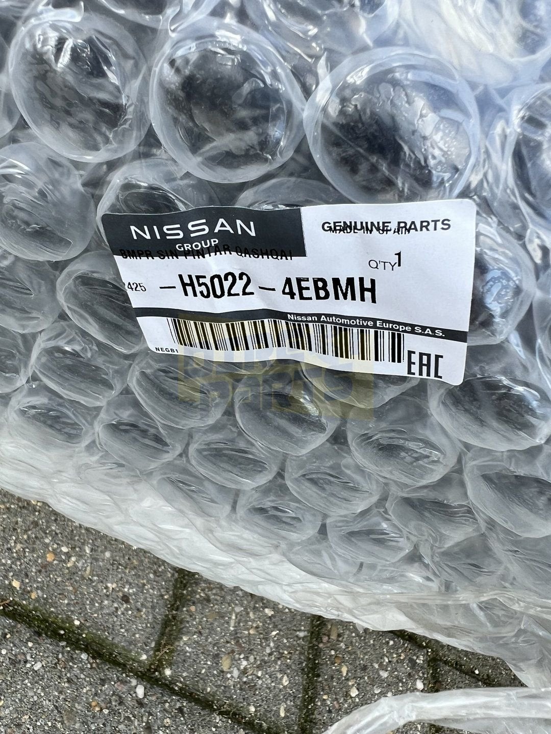 Nissan Qashqai (1/14-6/17) achterbumper RESTPARTIJ H50224EBM, Gebruikt, -, -, Ophalen of Verzenden