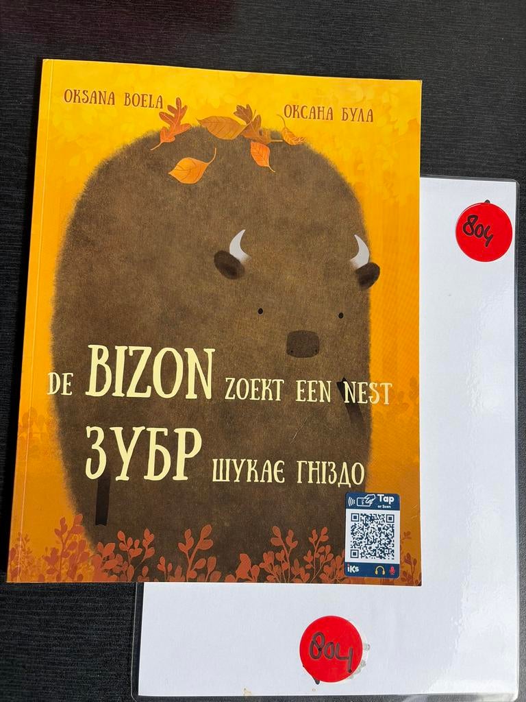 De Bizon Zoekt Een Nest - Oksana Boela (NL/UA), Ophalen of Verzenden, Zo goed als nieuw, Fictie algemeen