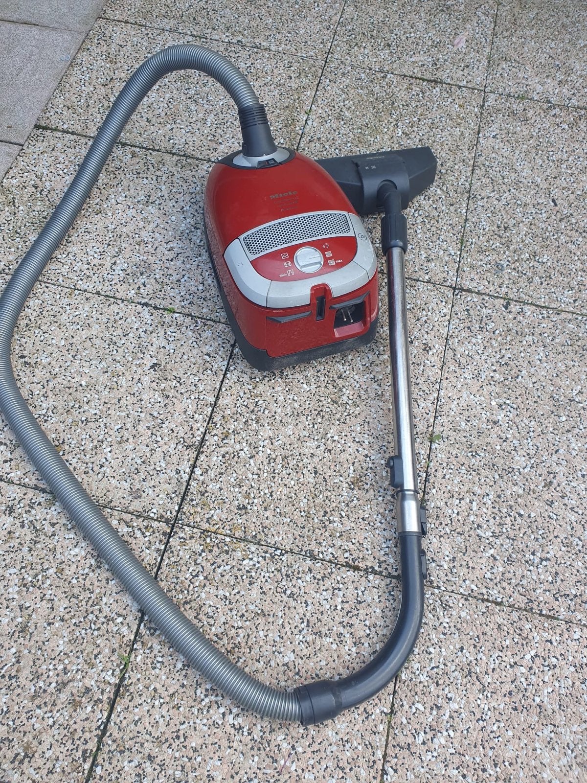 Miele Complete C2  PowerLine Stofzuiger, Witgoed en Apparatuur, Stofzuigers, Gebruikt, Miele, 2000 watt of meer, Sledestofzuiger