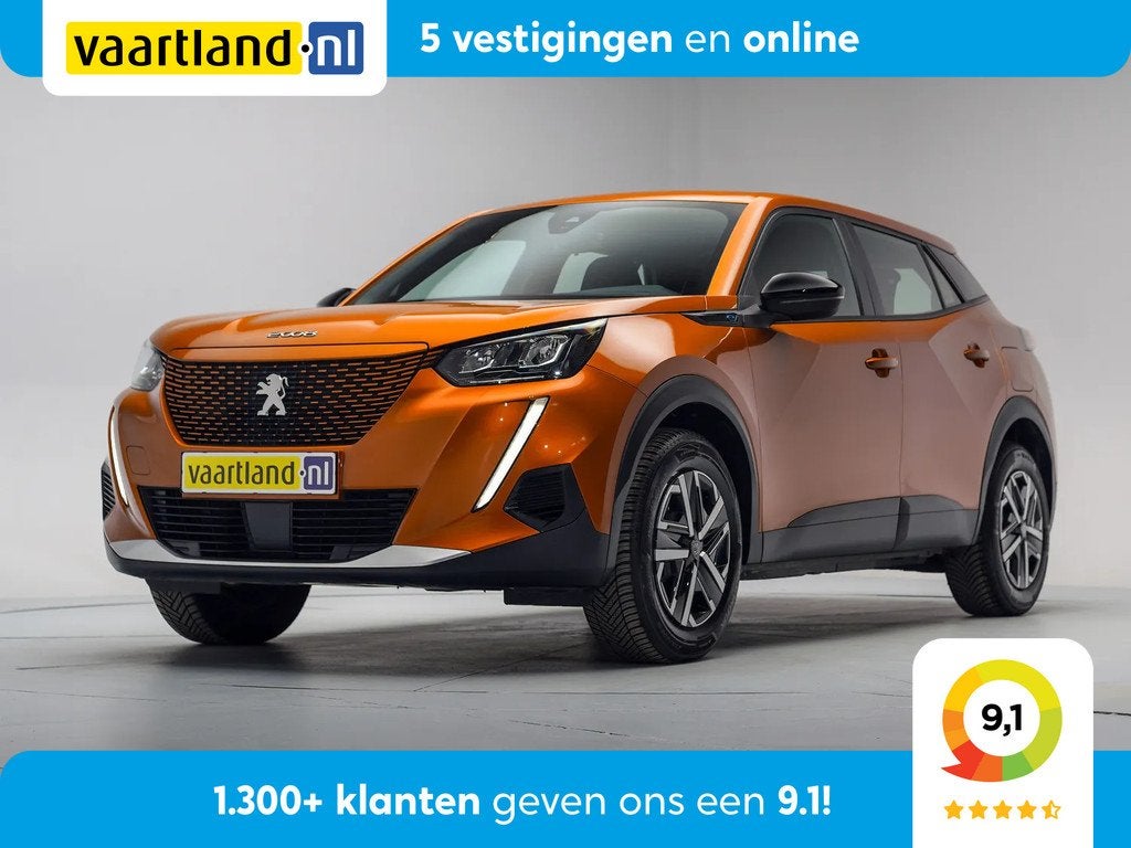 Peugeot e-2008 EV Active Pack 50 kWh 3 fase [ Navi Climate A, Auto's, Automatische klimaatregeling, 0 cilinders, Gebruikt, Overige kleuren