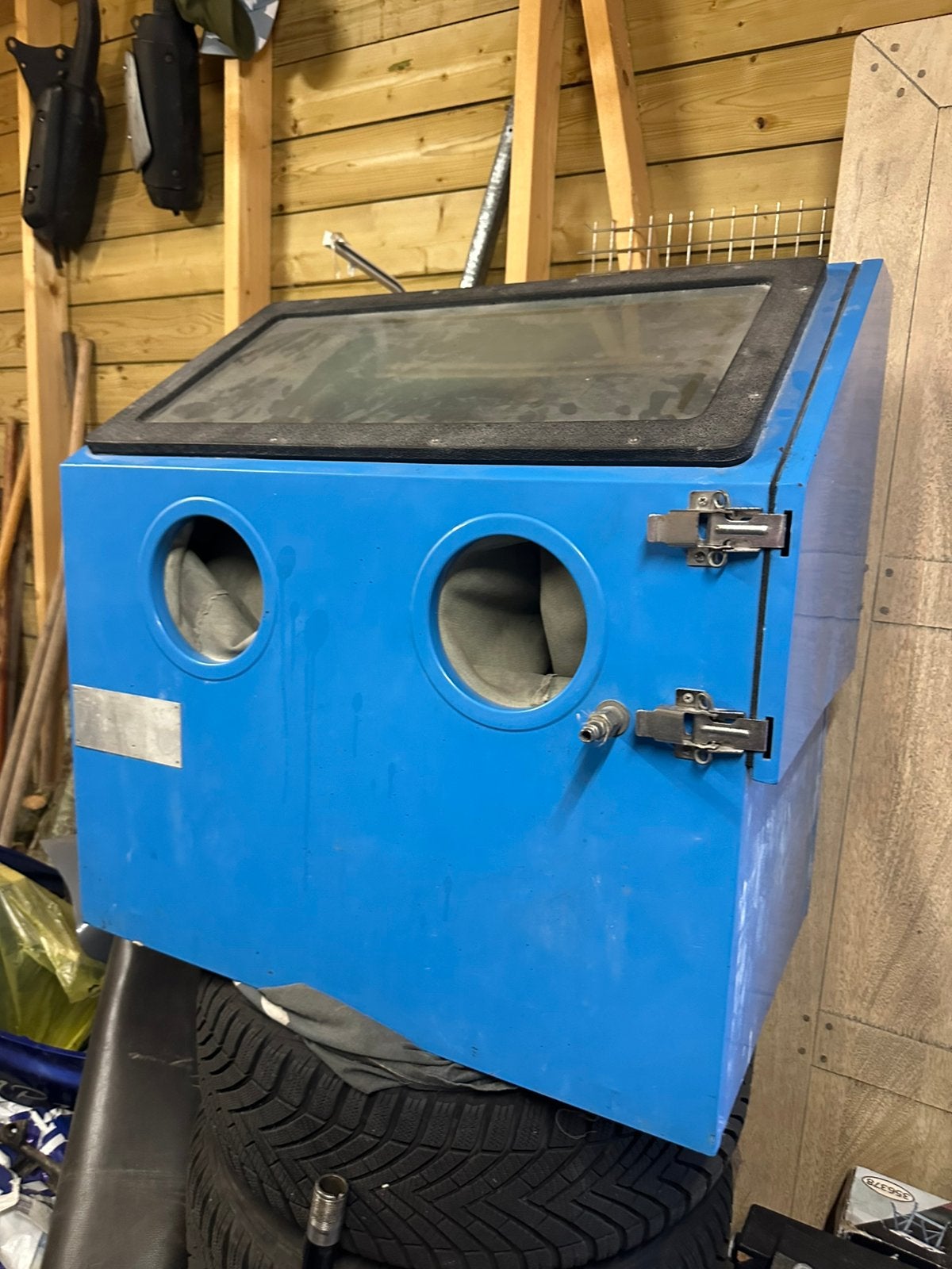 Straal cabine, Doe-het-zelf en Verbouw, Reinigingsmachines, Ophalen of Verzenden, Zo goed als nieuw