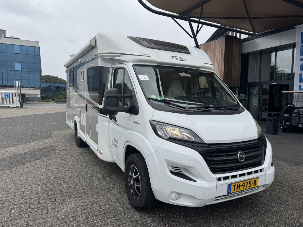 Carado T 447 LEVELSYSTEEM + COMPLEET !, Standaard zit, Fiat, Bedrijf, Luifel