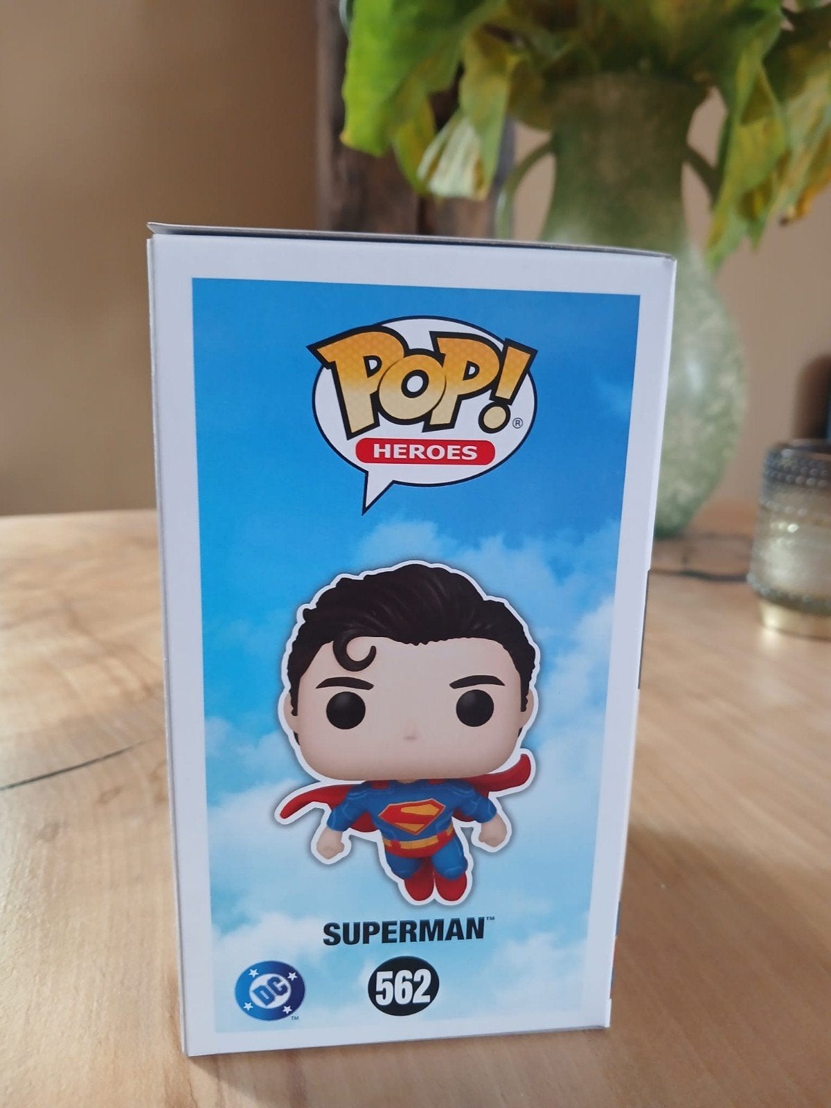 Funko Pop! Heroes Superman 562 - Zo goed als nieuw, Ophalen of Verzenden, Zo goed als nieuw