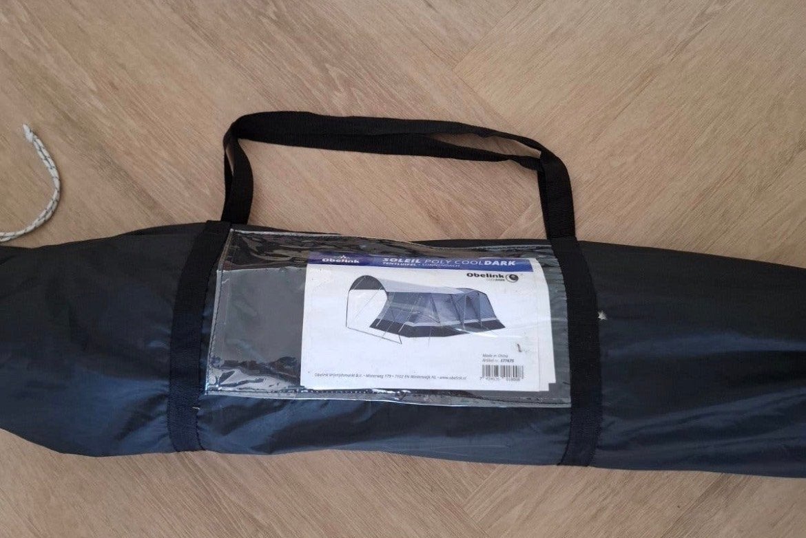 Obelink Soleil Poly CoolDark voortent luifel, Ophalen, Gebruikt