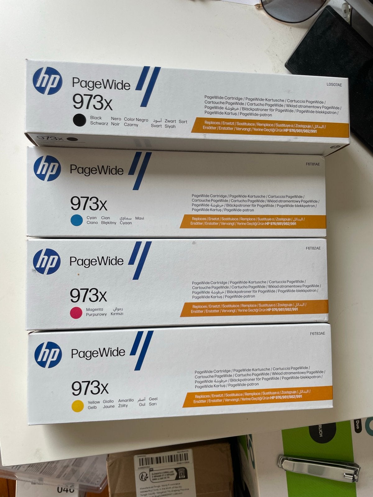 HP PageWide 973x cartridges - Nieuw in doos, HP, Cartridge, Nieuw, Ophalen of Verzenden