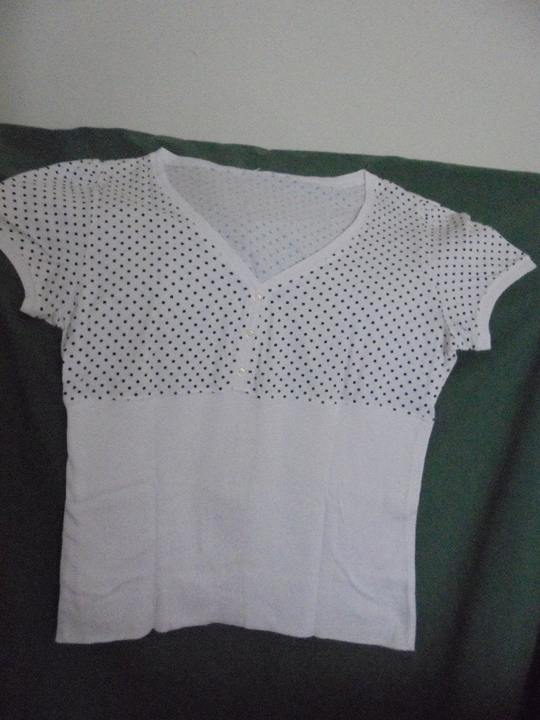 T-shirt van H&M maat 38, Maat 38/40 (M), H&M, Wit, Ophalen of Verzenden