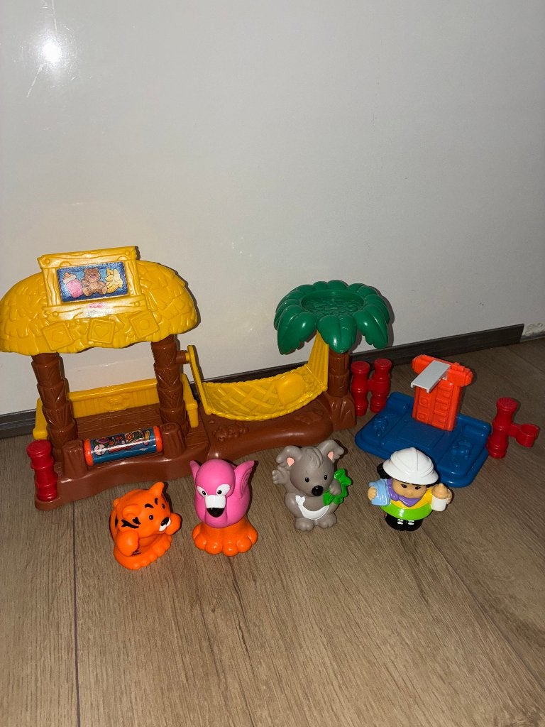 little people dierenverzorger dierentuin, Kinderen en Baby's, Speelgoed | Fisher-Price, Ophalen of Verzenden, Zo goed als nieuw