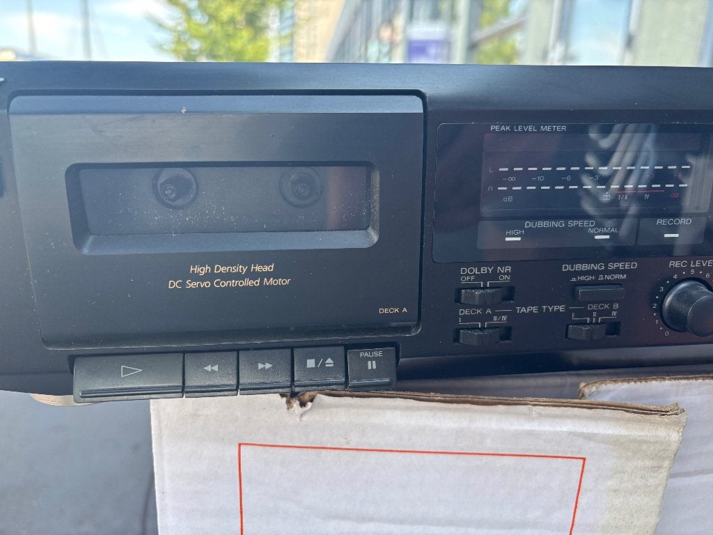 Sony dubbel casettedeck TC-W305, Ophalen, Dubbel, Sony